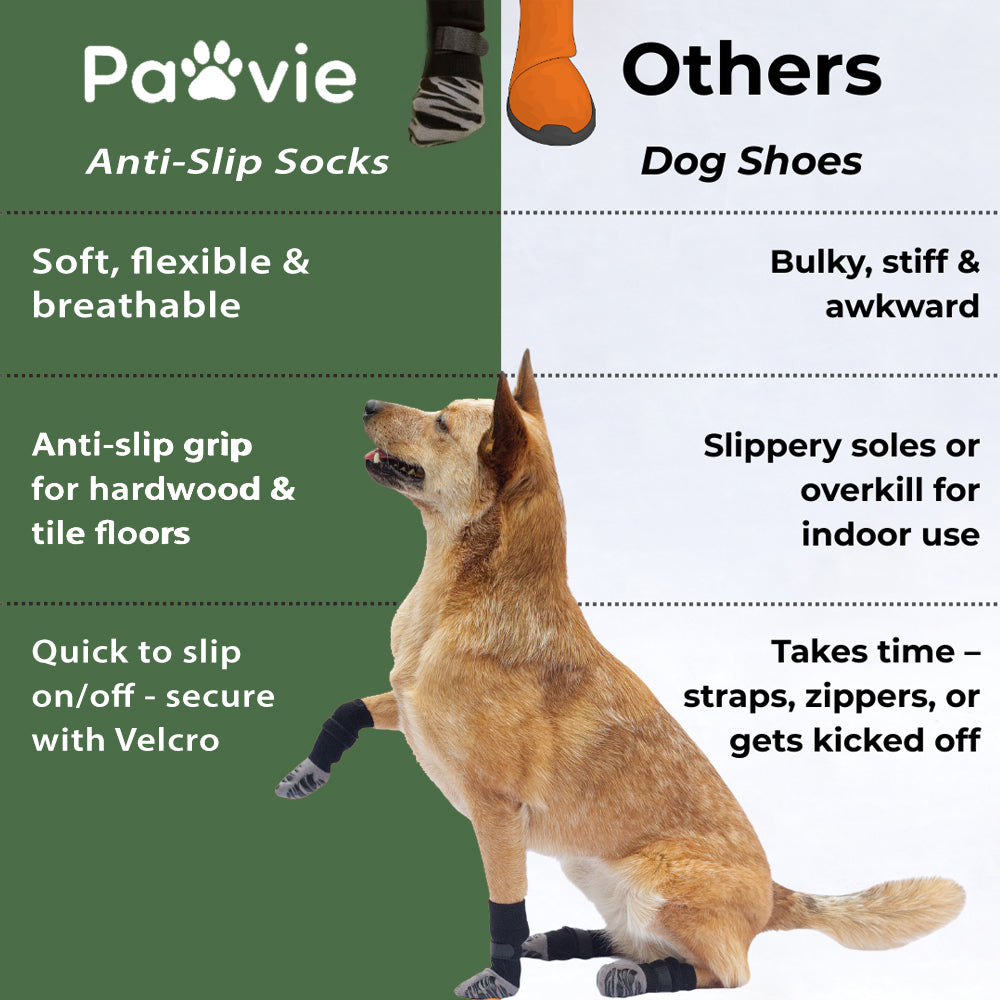 Pawvie™ Anti-Slip Socks for Enhanced Stability