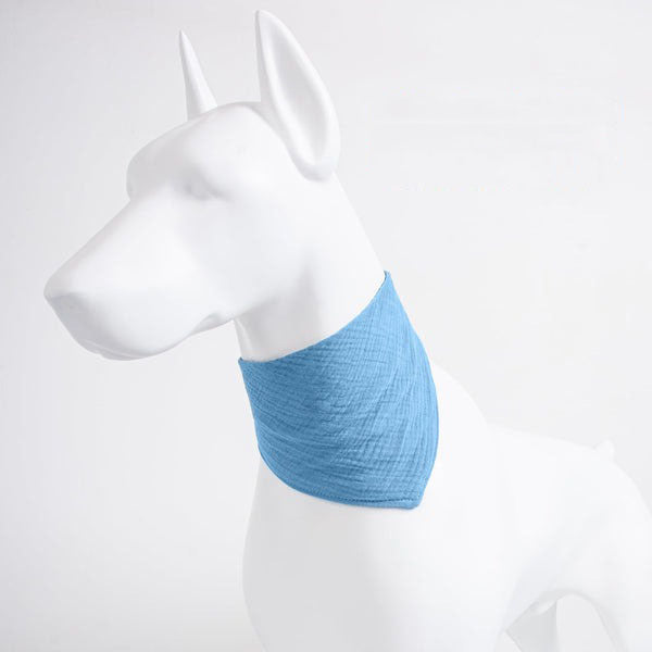 Cotton Bandana with Easy Button Closure