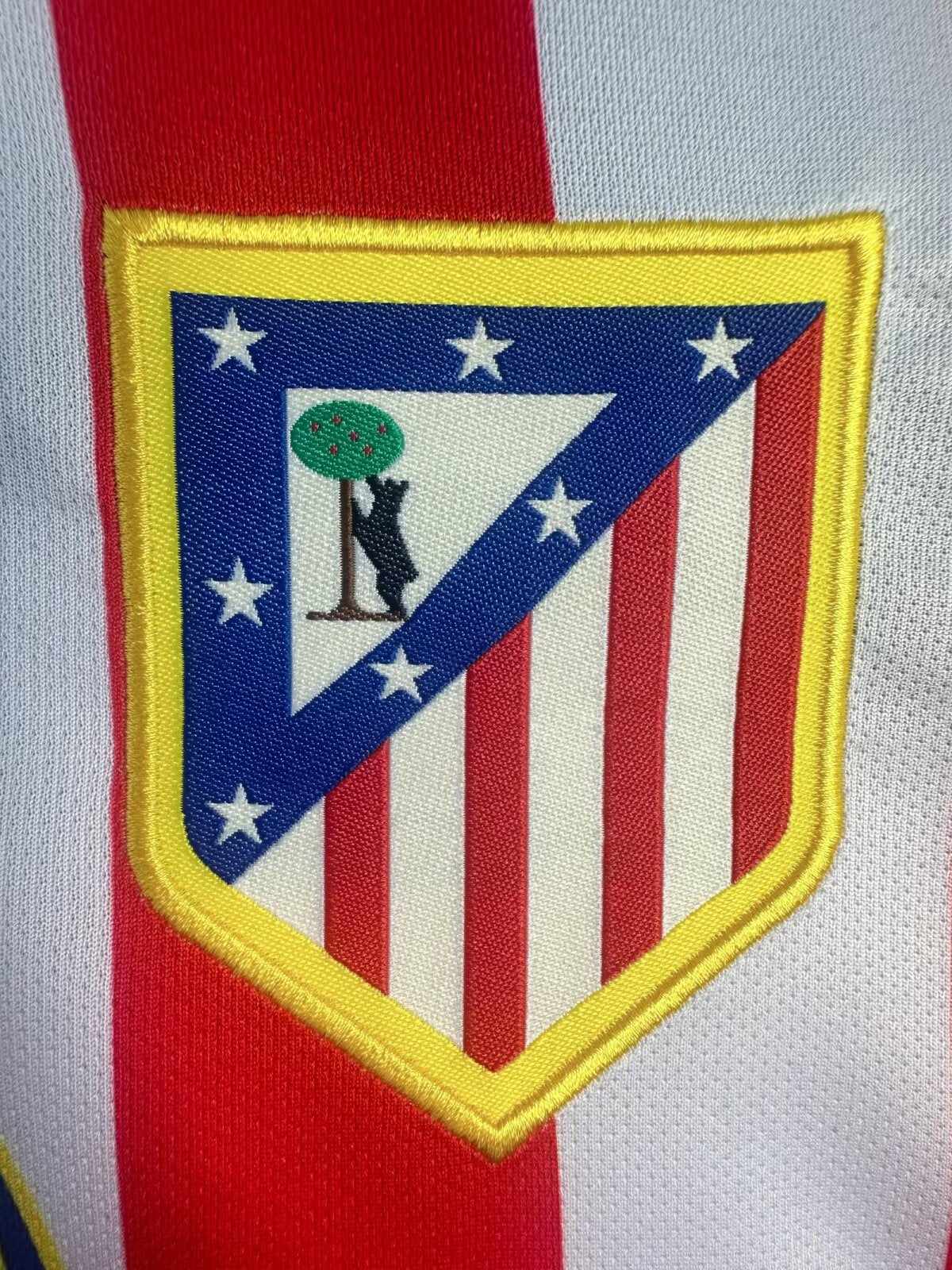 Atletico Madrid Long Sleeve Home Shirt - 2004-05