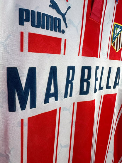 Atletico Madrid Long Sleeve Home Shirt - 1994-95